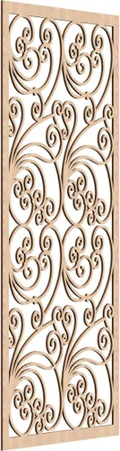 Vista 133 de Ekena Millwork WALW10X25X0250MALBI Marilla Paneles de pared decorativos de madera con calado, 9 3/8 pulgadas de ancho x 24 3/8 pulgadas de alto