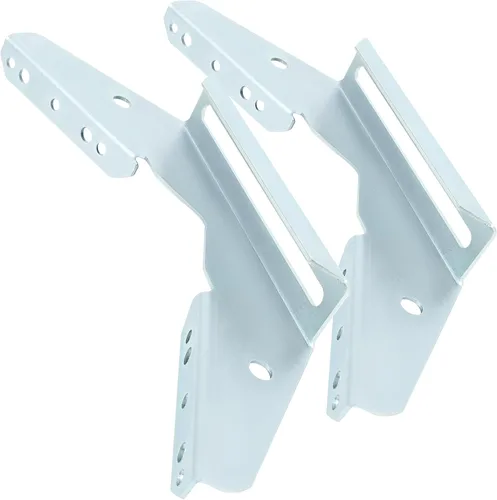 Vista 8 de HECASA Trailer Wing Bracket Bunk Bolster Boat Pontoon Wing Bracket Trailer V Wing Brackets Steel Galvanized Silvery