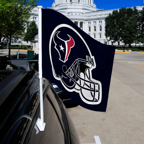 Vista 2 de Rico Industries NFL - Bandera de doble cara para automóvil, accesorio para auto