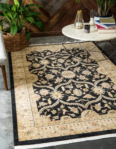 Unique Loom Edinburgh Collection - Alfombra clásica oriental tradicional francesa inspirada en el campo con diseño floral (10 pies 6 pulgadas x 16