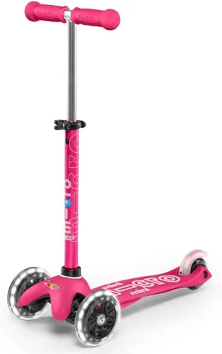 Vista 20 de Micro Kickboard Mini LED Kids Scooter for Ages 2-5 Children up to 110 lbs 3 Wheel Lean-to-Steer Design Adjustable T Bar Smooth Ride