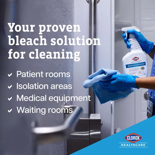 Vista 4 de Clorox Healthcare Bleach - Recambio de limpiador germicida, 128 onzas líquidas (el paquete puede variar)