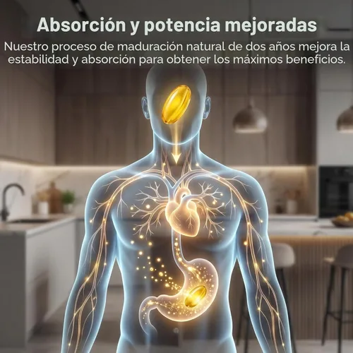 Vista 6 de Elare - Extracto de ajo añejado, 7500 mg sin olor, cápsulas de extracto de ajo orgánico Suplementos antioxidantes para el corazón e inmune