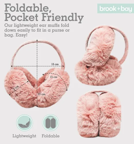 Vista 3 de Orejeras para mujer calentadores de oído de invierno suave y cálido cable de punto de lana. Orejeras para el frío