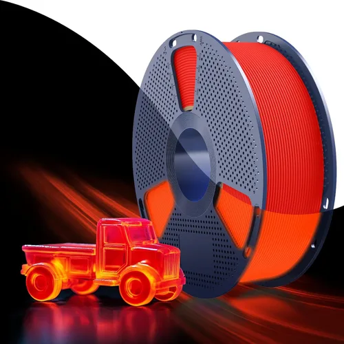 Vista 11 de SUNLU - Filamento PETG de 1.75 mm, resistente para impresora 3D, FDM, encordado ultrabaja, adhesión de capa excepcional y alta tenacidad