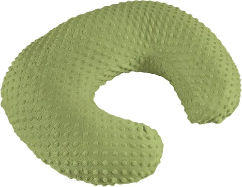 Vista 26 de Almohada de lactancia para biberón y lactancia materna, elementos esenciales de lactancia de comodidad ergonómica para mamá y bebé, almohada