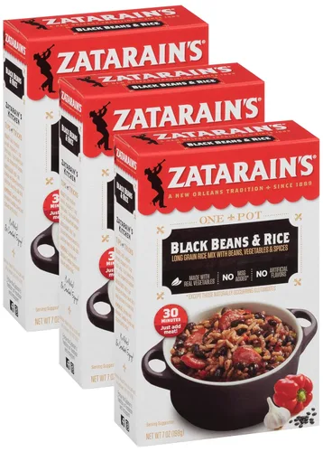Vista 10 de Zatarain's Frijoles negros y arroz, 7 oz