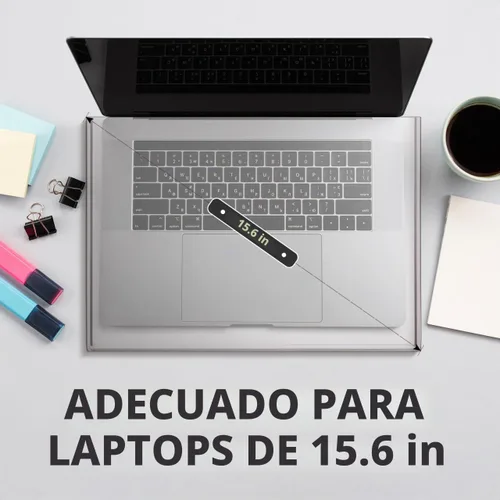 Vista 3 de UKCOCO Cubierta acrílica para teclado de portátil de 14 a 15,6 pulgadas