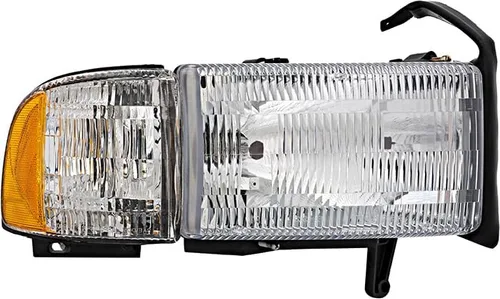 Vista 9 de Juego de lámparas halógenas para Dodge Ram 1500 2500 3500 1994 1995 1996 1997 1998 1999 2000 2001 2002