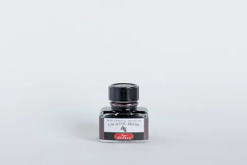 Vista 2 de Tinta para pluma estilográfica Herbin - 1.0 fl oz Embotellada - Cacao du Bresil