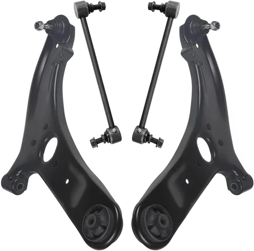 Vista 42 de Detroit Axle - Kit de brazos de control delanteros de 4 piezas para Nissan Cube 2009-2014, Nissan Versa 2007-2012 2 brazos de control inferiores