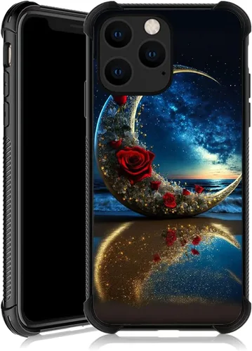 Vista 17 de ZHEGAILIAN Funda compatible con iPhone 11 Pro Max, funda protectora antideslizante de poliuretano termoplástico suave con cuatro esquinas reforzadas