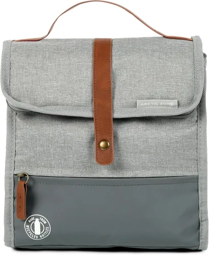 Vista 7 de Arctic Zone Heathered Eco Lunch Sack - Bolsa de almuerzo - Azul