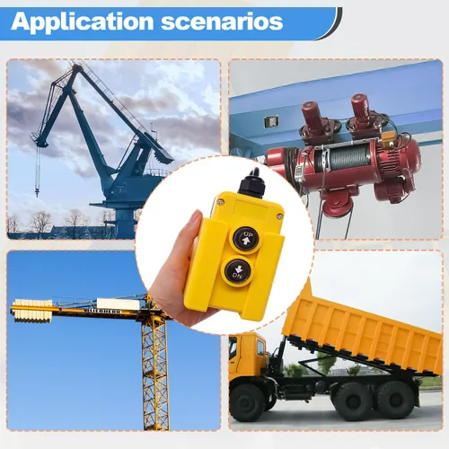 Vista 6 de mxuteuk - Interruptor de control remoto del remolque de descarga 12V CC, interruptor de control arriba y abajo del remolque para camión basculante