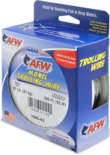 Vista 9 de Alambre de pesca americano Monel Trolling Wire (un solo hilo)