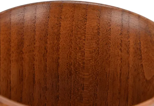 Vista 7 de Taza de madera, taza de madera de 9.5 fl oz con asa, tazas de viaje para acampar para el hogar, restaurante, para bebidas calientes, madera