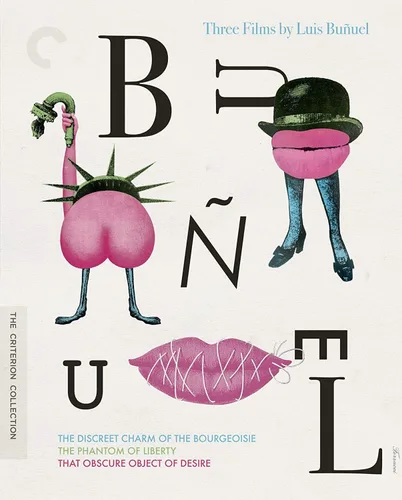 Three Films by Luis Buñuel (The Discreet Charm of the Bourgeoisie, The Phantom of Liberty, That Obscure Object of Desire) (The Criterion Collection)