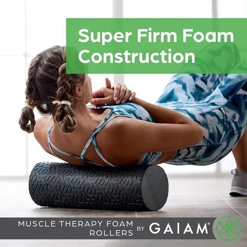 Vista 5 de Gaiam Restore - Rodillos de espuma para terapia de masaje muscular (18 y 36 pulgadas)