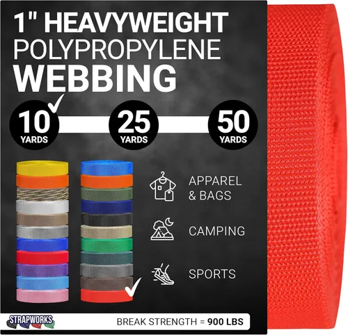Vista 22 de Strapworks - Correa de polipropileno resistente para el aire libre, reparación DIY