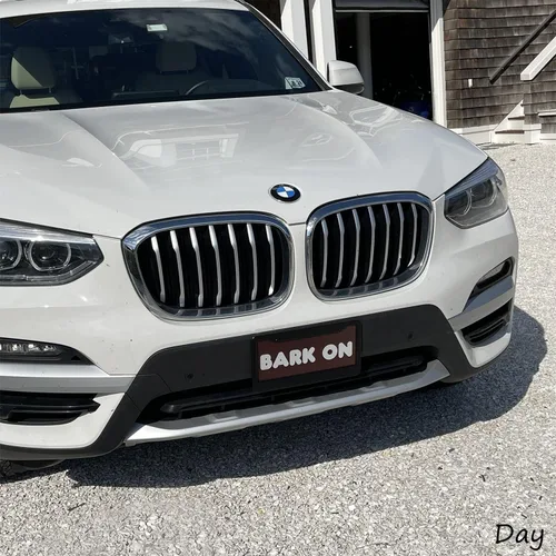 Vista 3 de SmartSign Placa reflectante de metal personalizada, 6 x 12 pulgadas, placa de aluminio personalizada de 30 mil, reflectante de grado de seguridad