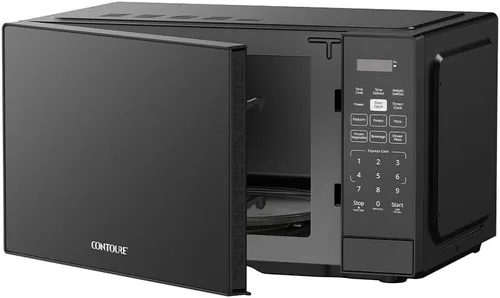 Vista 4 de CONTOURE Horno microondas RV integrado, 1.0 pies cúbicos, 900 W, Express Cook, menús automáticos, acabado de ónix negro, microondas compacto para RV