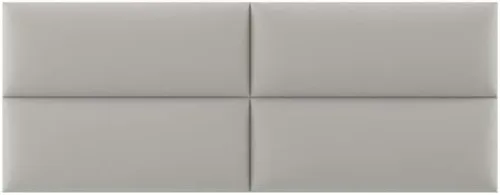 Vista 233 de Vänt - Paneles tapizados de cabecera para montar en la pared, diseño Isabelle, 60 x 23 pulgadas, configuración de 4 paneles individuales