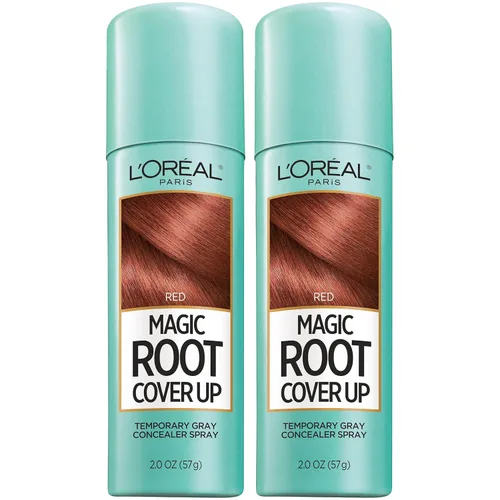 L'Oreal Paris Tinte para el Cabello Root Cover Up Color Rojo 2 Onzas (Paquete de 2) (El Embalaje Puede Variar)