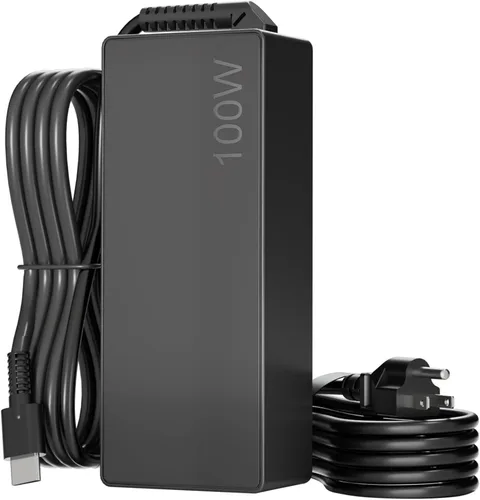 Cargador universal USB-C para laptop de 100 W compatible con Lenovo, Acer, HP, Dell, MacBook, ASUS, Samsung, Google y más computadoras tipo C,