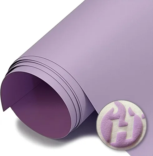 Vista 29 de Heat Transfer Vinyl 4U HT Puff Vinilo de transferencia de calor de 20 pulgadas (verde manzana, 1 pie), 20 pulgadas x 1 pie