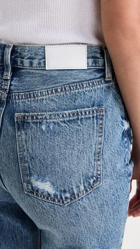 Vista 6 de Pistola Denim Jeans cortos Cassie para mujer