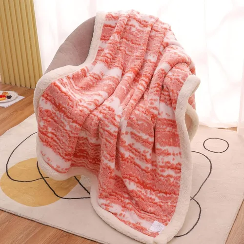 Vista 16 de LGYKUMEG Manta Sherpa para sofá y cama, manta Sherpa reversible de 2 capas negra, mullida, acogedora y cálida, manta de microfibra sólida de 40 x 59