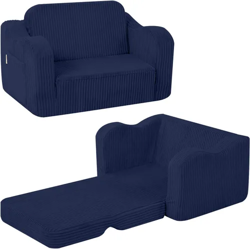 Vista 17 de MeMoreCool Sofá de dinosaurio para niños, silla plegable para niños pequeños, sofá abatible que brilla en la oscuridad, asiento convertible