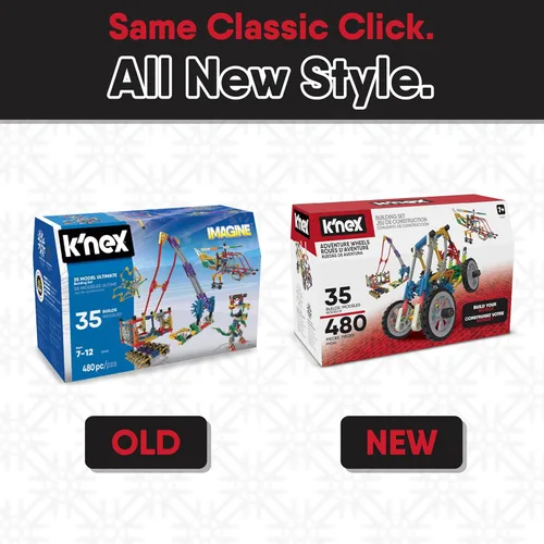 Vista 13 de K'NEX Juego de construcción de 35 modelos - 480 piezas - Para mayores de 7 años de juguete educativo de construcción (exclusivo de Amazon)