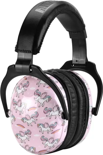 Vista 23 de ZOHAN EM030 - Protección auditiva para niños, auriculares con cancelación de ruido, orejeras para autismo sensorial, protección auditiva