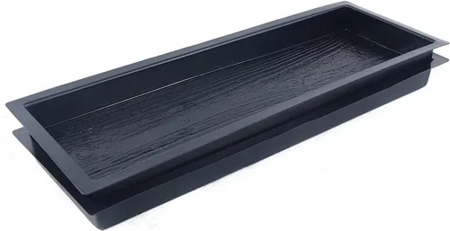 Juego de 2 moldes de hormigón de piedra escalonada, juego de tablas de madera viejas de 23 pies, tablero de madera, molde de cemento para hormigón