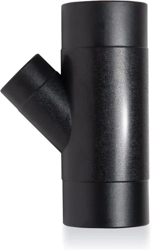 Vista 5 de POWERTEC 70106 Conector de manguera de recolección de polvo de ajuste en Y de 4 pulgadas, negro y conector de manguera de recolección de polvo 70190