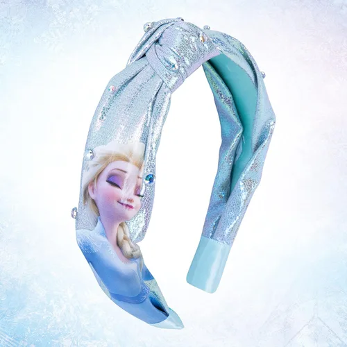 Vista 7 de LUV HER Disney Frozen 2 Elsa Knot Diadema con diamante - Diademas para niñas - Accesorios para el cabello para ella