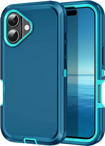 Vista 11 de Funda para iPhone 11, a prueba de golpes, caídas y polvo, protección de cuerpo completo de 3 capas, cubierta dura de alto impacto de alta
