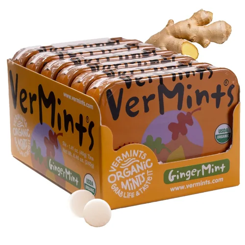 Vista 12 de VerMints Mentas Orgánicas Café Express - Ingredientes Reales, Sabor a Café Duradera - Latas de Tamaño de Viaje - Caramelos de Café Sin OMG, Sin