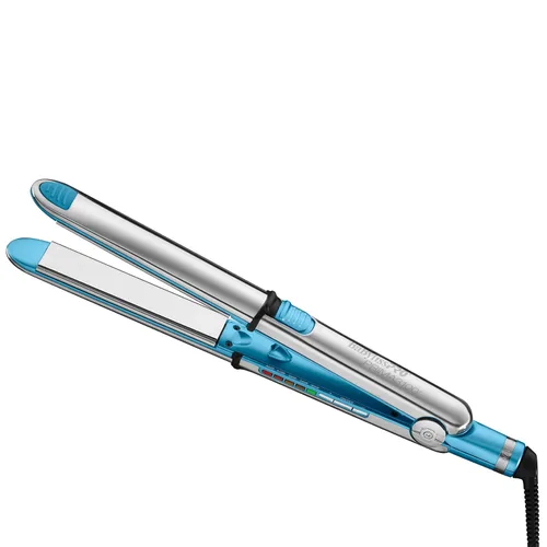 BaBylissPRO Nano Titanium Prima Ionic Hair Straightener – Professional Flat Iron & Curling Iron in One for Stylists, Pro Styling Hair Tool