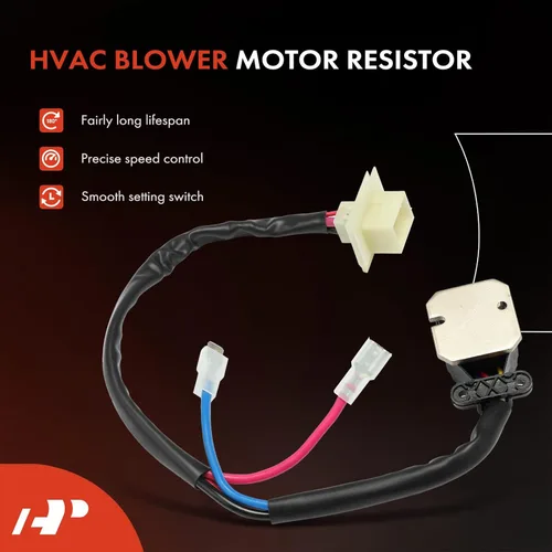 Vista 2 de A-Premium Resistencia del motor del ventilador de HVAC delantero compatible con Mercedes-Benz E320 1996-1999, E300 1996-1999, E430 1998-1999, E420