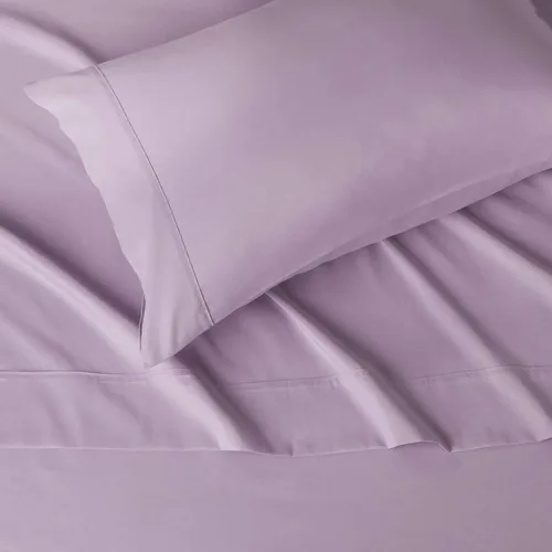 Vista 3 de Amazon Basics - Juego de sábanas de microfibra livianas súper suaves y de fácil cuidado con bolsillos de 14 pulgadas de profundidad