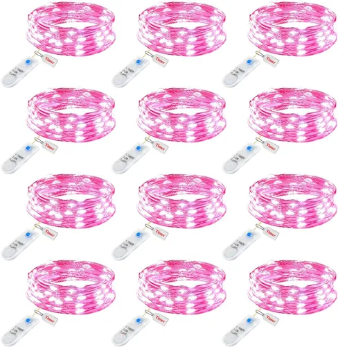 Vista 15 de Minetom Fairy Lights Battery Operated String Light