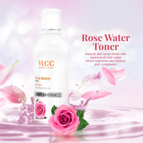 Vista 3 de VLCC Tóner de agua de rosas (3.4 fl oz)