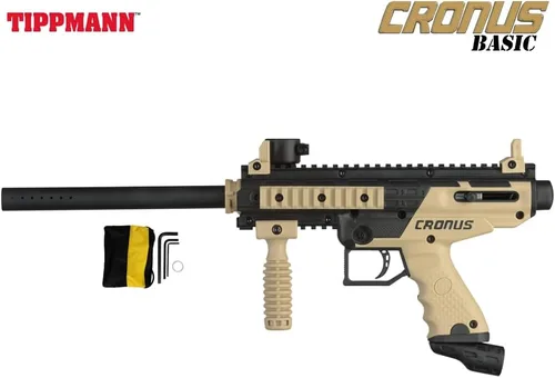 Vista 8 de Maddog Tippmann Cronus Basic Paintball Gun Marker and Accessory Starter Packages [CO2] Marker, 20oz CO2 Tank, Mask, Hopper, Pods, Harness &