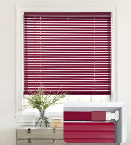 Vista 18 de LazBlinds Mini persianas horizontales de aluminio inalámbricas de 1 pulgada, persianas de filtrado de luz de tamaño personalizado para ventanas