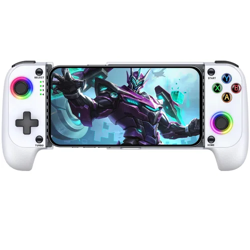 Vista 11 de AXYBCOOL Wireless Mobile Controller for iPhone & Android - Hall Effect Joystick, No Drift - Compatible with Xbox Game Pass, Steam Link, Call of