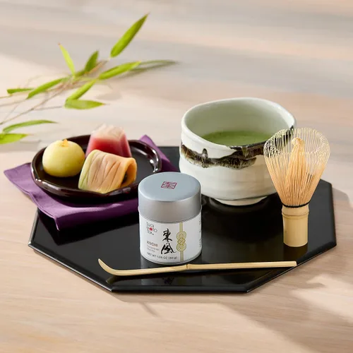 Vista 3 de SUGIMOTO TEA Matcha Ceremonial Grado Japonés Matcha Polvo "KOCHI" 1.05 oz (30 g)