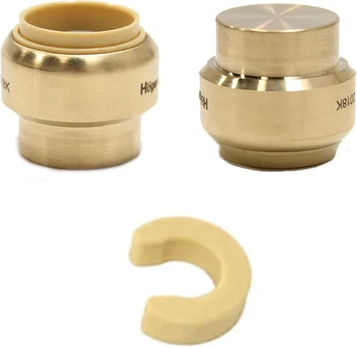 Vista 8 de EFIELD Tapa de enchufe de 1 pulgada para conectar Pex, cobre, CPVC con un clip de desconexión, (PF101)