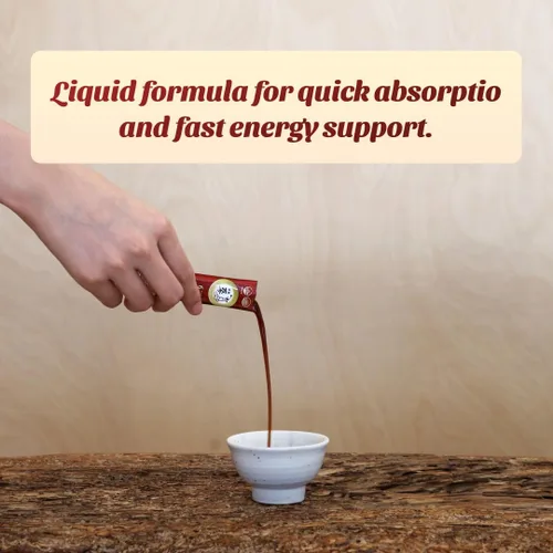 Vista 3 de 6 años de oro de tiro de ginseng rojo coreano - 15 mg de ginsenósidos - HACCP hecho en Corea 100 paquetes